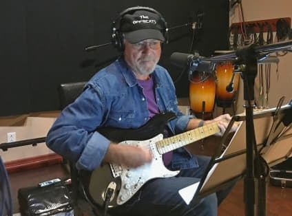 Barry in the studio